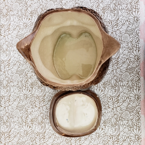 Vintage 1979 Pansy Ceramic Brown Owl Cooki… - Picture 9 of 12